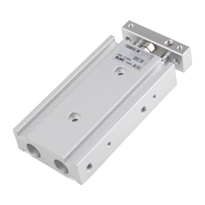 Picture of Pneumatic Guided Cylinder - 10mm Bore, 30mm Stroke, CXSM Series, SMC, CXSM10-30