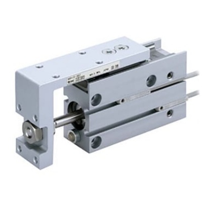 Picture of Pneumatic Guided Cylinder - 10mm Bore, 30mm Stroke, MXH Series, Double Acting, SMC, MXH10-30Z