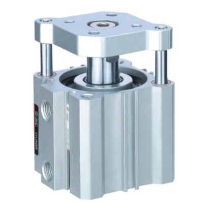 Picture of Pneumatic Guided Cylinder - 12mm Bore, 20mm Stroke, CQM Series, Double Acting, SMC, CDQMB12-20