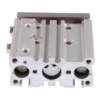 Picture of Pneumatic Guided Cylinder - 12mm Bore, 20mm Stroke, MGP Series, Double Acting, SMC, MGPM12-20Z