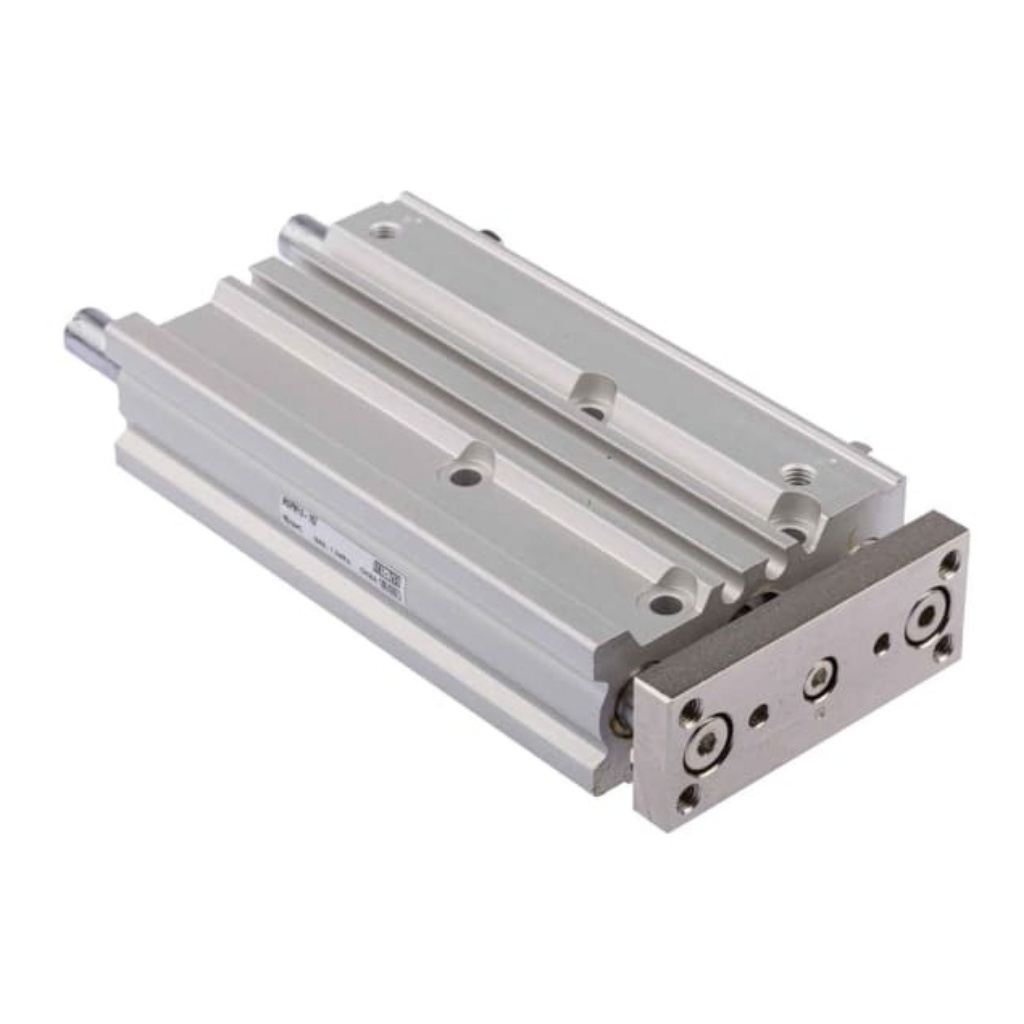 Picture of Pneumatic Guided Cylinder - 12mm Bore, 75mm Stroke, MGP Series, Double Acting, SMC, MGPM12-75Z
