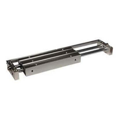 Picture of Pneumatic Guided Cylinder - , 15mm Bore, 25mm Stroke, ECDBX2N Series, Double Acting, SMC, ECDBX2N15-25
