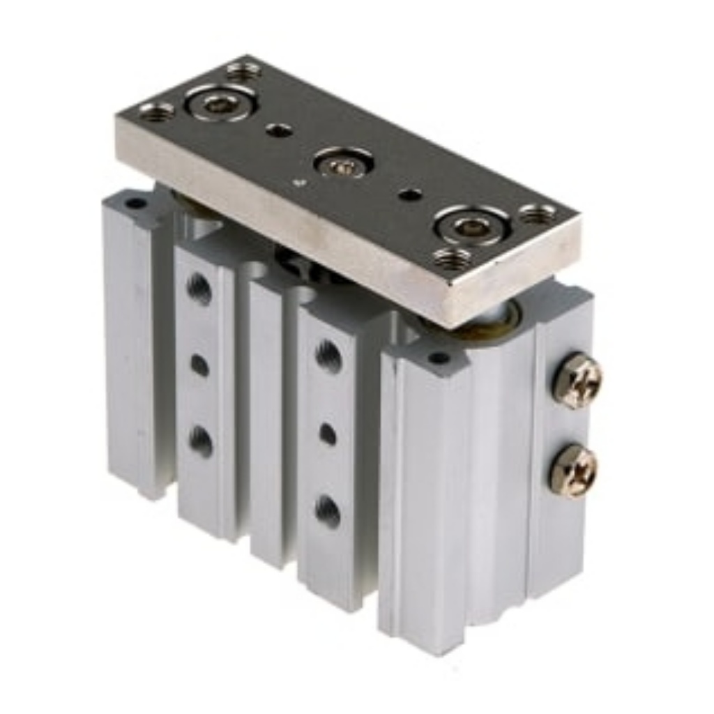 Picture of Pneumatic Guided Cylinder - 16mm Bore, 10mm Stroke, Double Acting, SMC, MGPM16-10Z