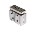 Picture of Pneumatic Guided Cylinder - 16mm Bore, 10mm Stroke, Double Acting, SMC, MGPM16-10Z