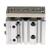 Picture of Pneumatic Guided Cylinder - 16mm Bore, 10mm Stroke, Double Acting, SMC, MGPM16-10Z
