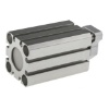 Picture of Pneumatic Guided Cylinder - 20mm Bore, 30mm Stroke, CQM Series, Double Acting, SMC, CDQMB20-30
