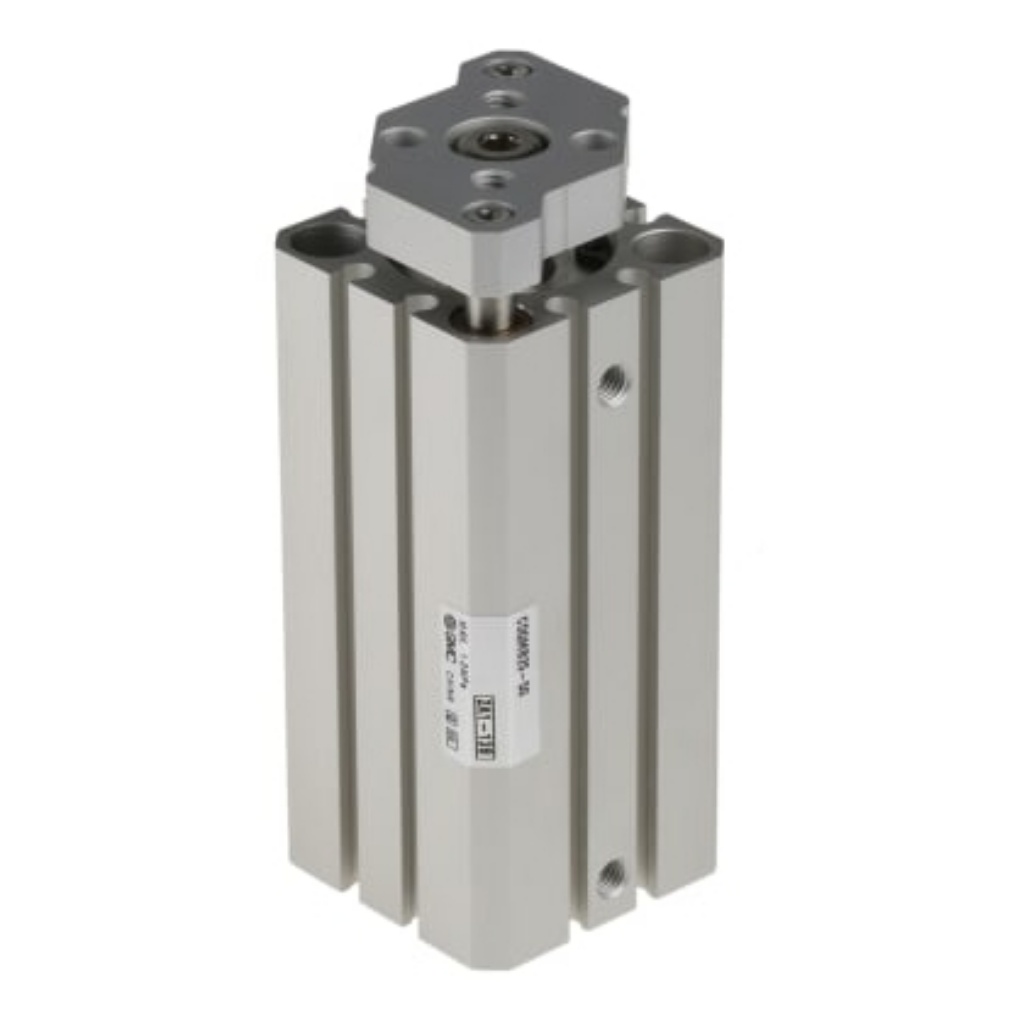 Picture of Pneumatic Guided Cylinder - 25mm Bore, 50mm Stroke, CQM Series, Double Acting, SMC, CDQMB25-50