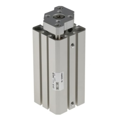 Picture of Pneumatic Guided Cylinder - 25mm Bore, 50mm Stroke, CQM Series, Double Acting, SMC, CDQMB25-50