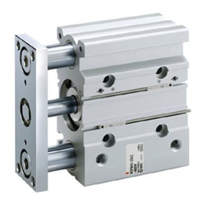 Picture of Pneumatic Guided Cylinder - , 32mm Bore, 25mm Stroke, MGP Series, Double Acting, SMC, MGPM32-25AZ