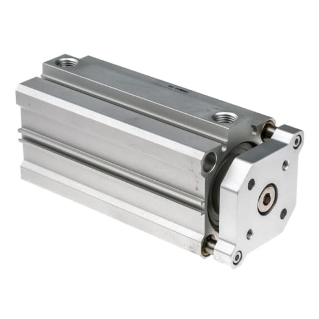 Picture of Pneumatic Guided Cylinder - 50mm Bore, 100mm Stroke, CQM Series, Double Acting, SMC, CDQMB50-100
