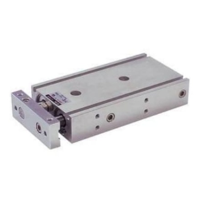 Picture of Pneumatic Guided Cylinder - CXSM32, 32mm Bore, 75mm Stroke, CXS Series, Double Acting, SMC, ECXSM32-75