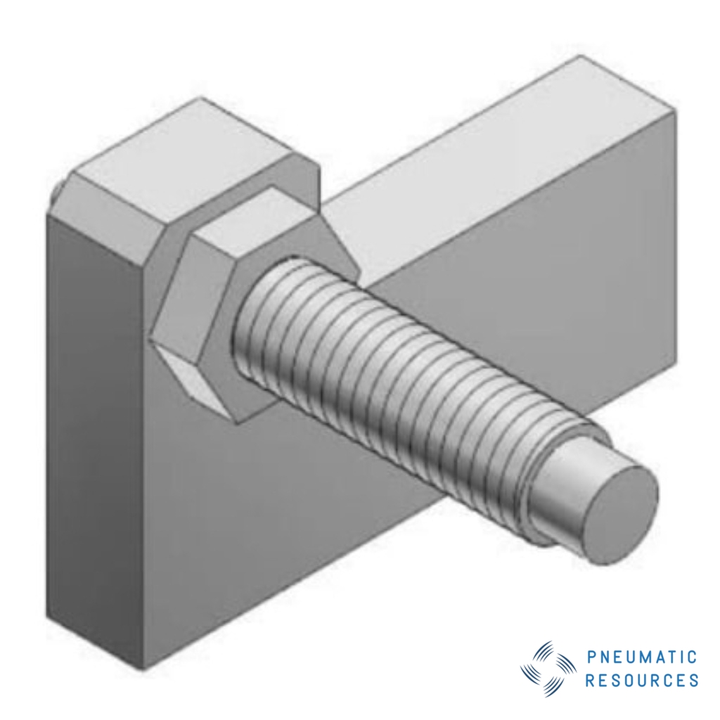 Picture of Pneumatic Guided Cylinder - MXS-BS12, 12mm Bore, MXS Series, SMC, MXS-BS12L