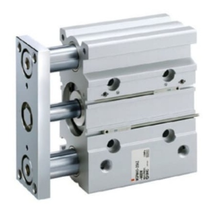 Picture of Pneumatic Guided Cylinder - Series MGP, 32mm Bore, 25mm Stroke, MGP Series, Double Acting, SMC, MGPM32TF-25AZ