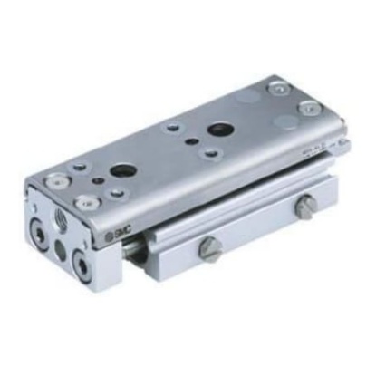 Picture of Pneumatic Guided Cylinder - Series MXQ-Z, 8mm Bore, 10mm Stroke, MXQ Series, Double Acting, SMC, MXQ8A-10Z