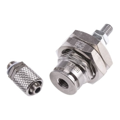 Picture of Pneumatic Piston Rod Cylinder - 10mm Bore, 5mm Stroke, CJP Series, Single Acting, SMC, CJPB10-5H6