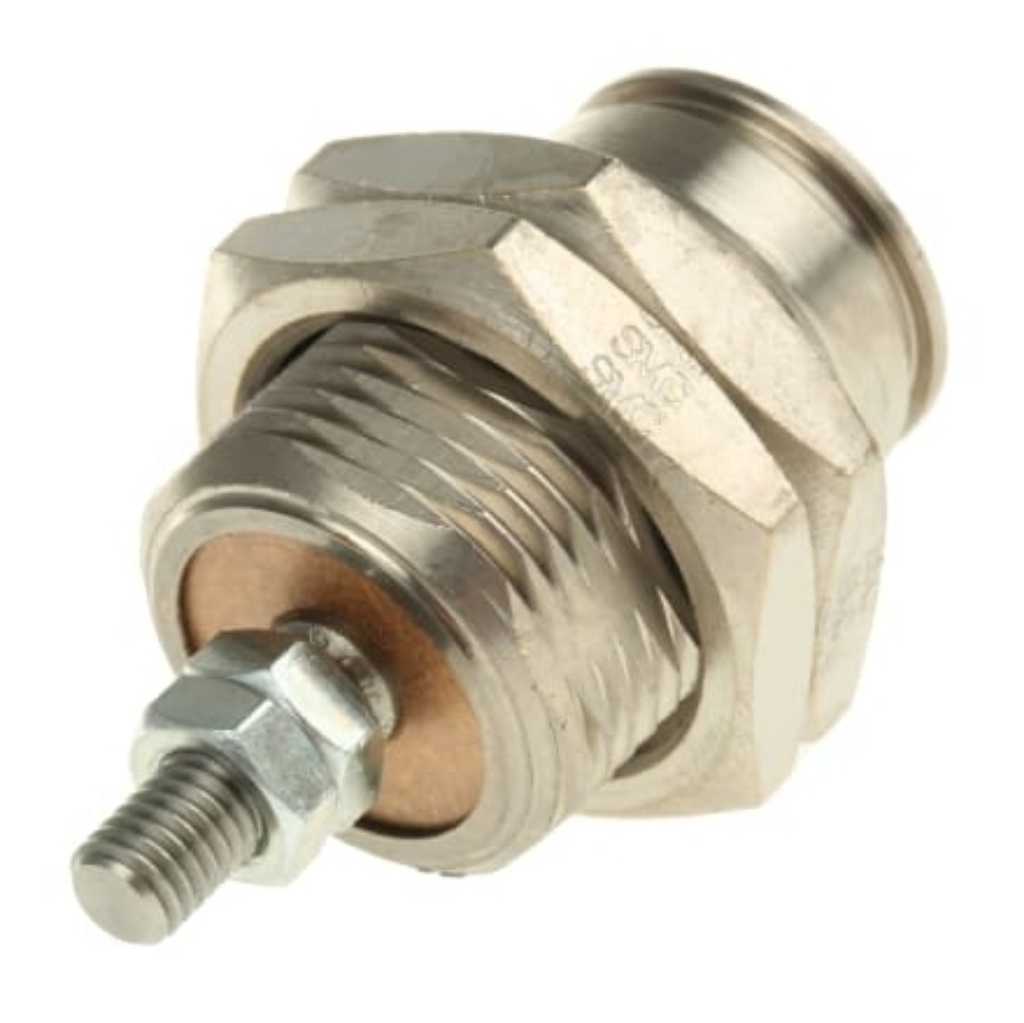 Picture of Pneumatic Piston Rod Cylinder - 15mm Bore, 10mm Stroke, CJP Series, Single Acting, SMC, CJPB15-10H6