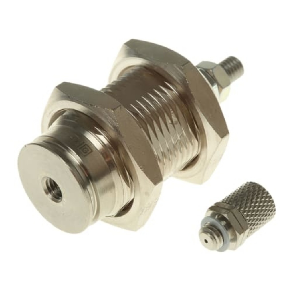 Picture of Pneumatic Piston Rod Cylinder - 15mm Bore, 15mm Stroke, CJP Series, Single Acting, SMC, CJPB15-15H6