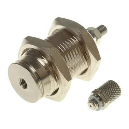 Picture of Pneumatic Piston Rod Cylinder - 15mm Bore, 15mm Stroke, CJP Series, Single Acting, SMC, CJPB15-15H6