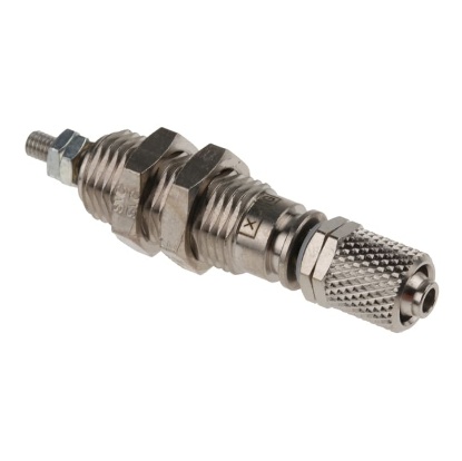 Picture of Pneumatic Piston Rod Cylinder - 6mm Bore, 10mm Stroke, CJP Series, Single Acting, SMC, CJPB6-10H6