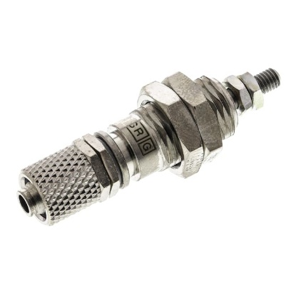 Picture of Pneumatic Piston Rod Cylinder - 6mm Bore, 5mm Stroke, CJP Series, Single Acting, SMC, CJPB6-5H6