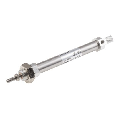 Picture of Pneumatic Piston Rod Cylinder - 10mm Bore, 50mm Stroke, C85 Series, Single Acting, SMC, C85N10-50S