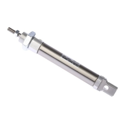 Picture of Pneumatic Piston Rod Cylinder - 16mm Bore, 50mm Stroke, C85 Series, Double Acting, SMC, CD85N16-50-B