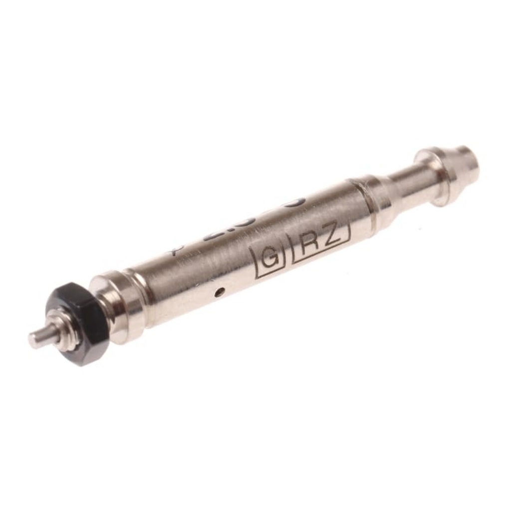 Picture of Pneumatic Piston Rod Cylinder - 2.5mm Bore, 5mm Stroke, CJ1 Series, Single Acting, SMC, CJ1B2-5SU4