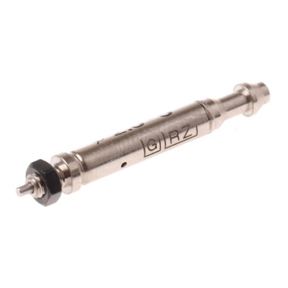 Picture of Pneumatic Piston Rod Cylinder - 2.5mm Bore, 5mm Stroke, CJ1 Series, Single Acting, SMC, CJ1B2-5SU4