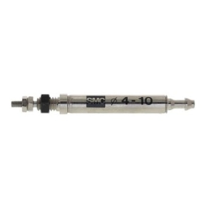 Picture of Pneumatic Piston Rod Cylinder - 4mm Bore, 10mm Stroke, CJ1 Series, Single Acting, SMC, CJ1B4-10SU4