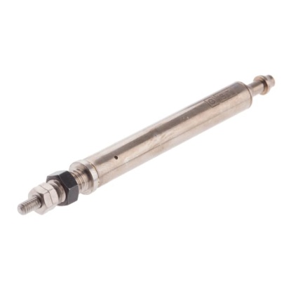 Picture of Pneumatic Piston Rod Cylinder - 4mm Bore, 15mm Stroke, CJ1 Series, Single Acting, SMC, CJ1B4-15SU4
