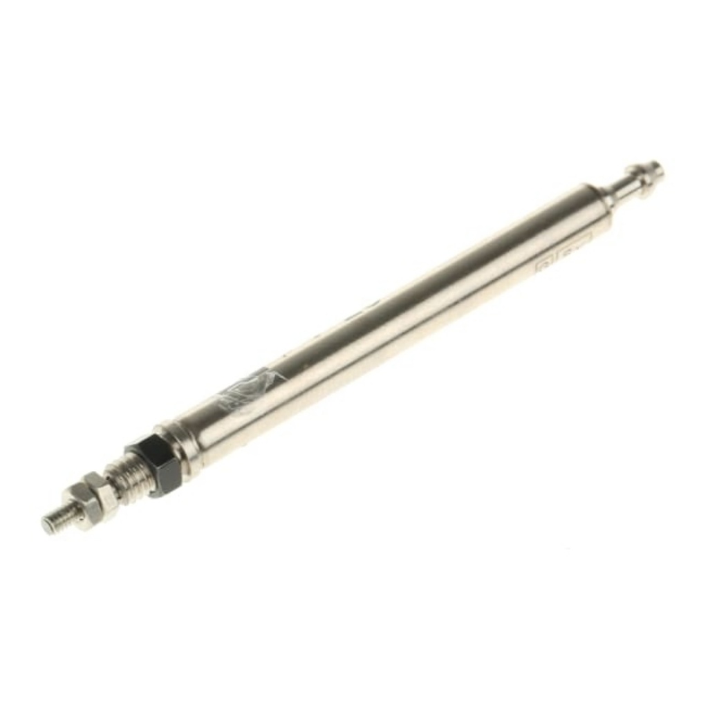 Picture of Pneumatic Piston Rod Cylinder - 4mm Bore, 20mm Stroke, CJ1 Series, Single Acting, SMC, CJ1B4-20SU4
