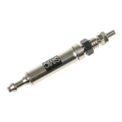 Picture of Pneumatic Piston Rod Cylinder - 4mm Bore, 5mm Stroke, CJ1 Series, Single Acting, SMC, CJ1B4-5SU4
