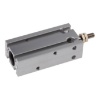 Picture of Pneumatic Piston Rod Cylinder - 10mm Bore, 15mm Stroke, CU Series, Double Acting, SMC, CDU10-15D
