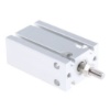 Picture of Pneumatic Piston Rod Cylinder - 16mm Bore, 10mm Stroke, CU Series, Double Acting, SMC, CDU16-10D