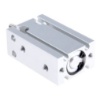 Picture of Pneumatic Piston Rod Cylinder - 16mm Bore, 10mm Stroke, CU Series, Double Acting, SMC, CDU16-10D