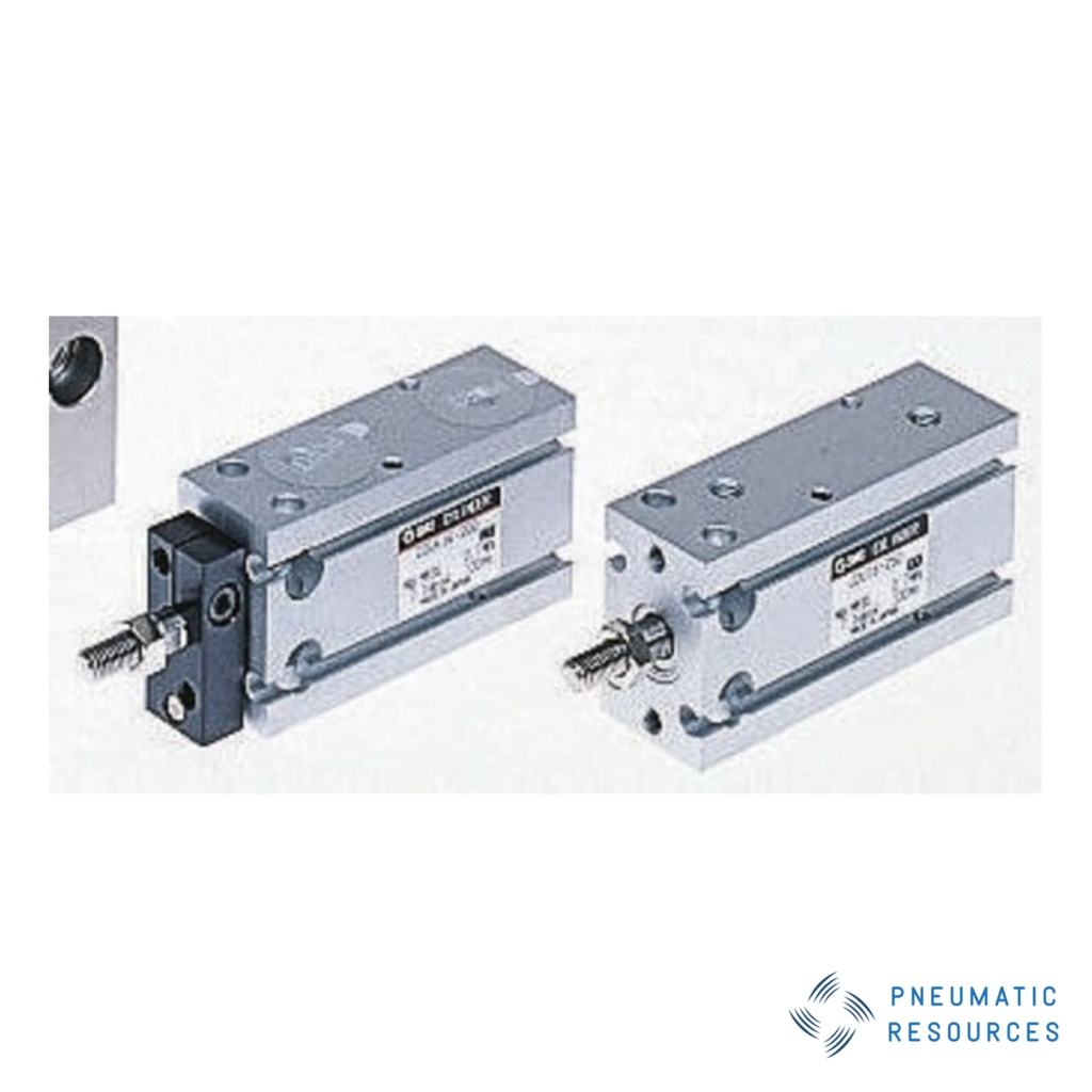 Picture of Pneumatic Piston Rod Cylinder - 25mm Bore, 10mm Stroke, CU Series, Double Acting, SMC, CDU25-10D