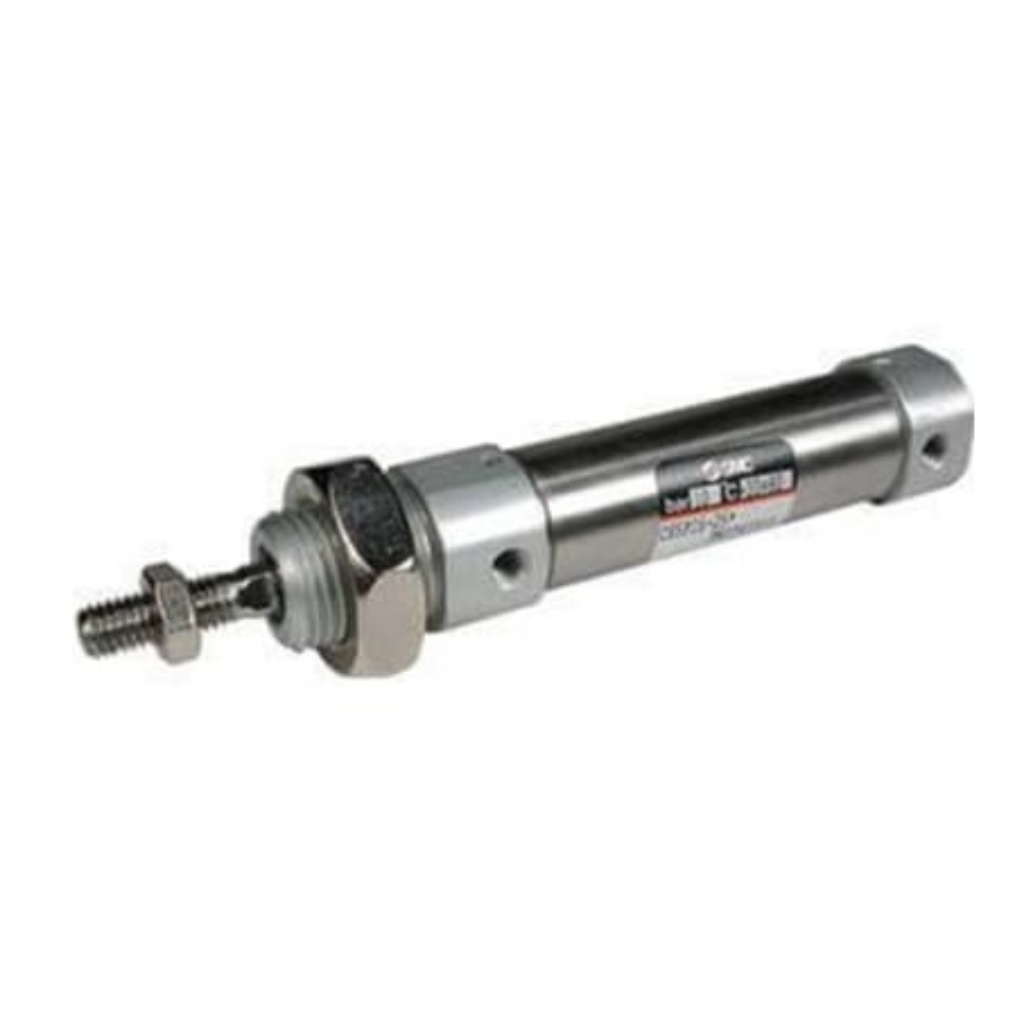 Picture of Double Acting Cylinder - 10mm Bore, 20mm Stroke, CD85 Series, Double Acting, SMC, CD85N10-20-B