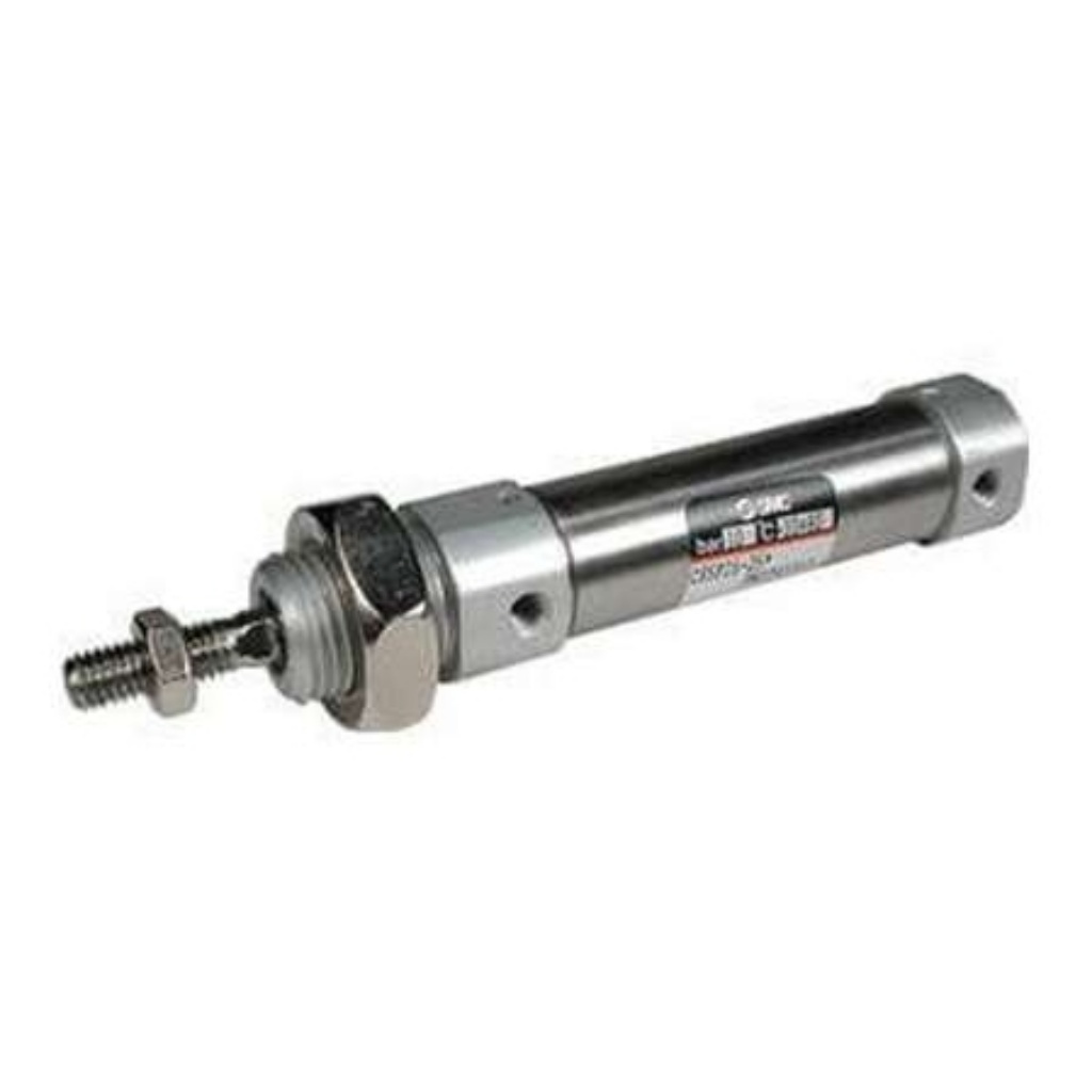 Picture of Double Acting Cylinder - 10mm Bore, 80mm Stroke, C85 Series, Double Acting, SMC, C85N10-80