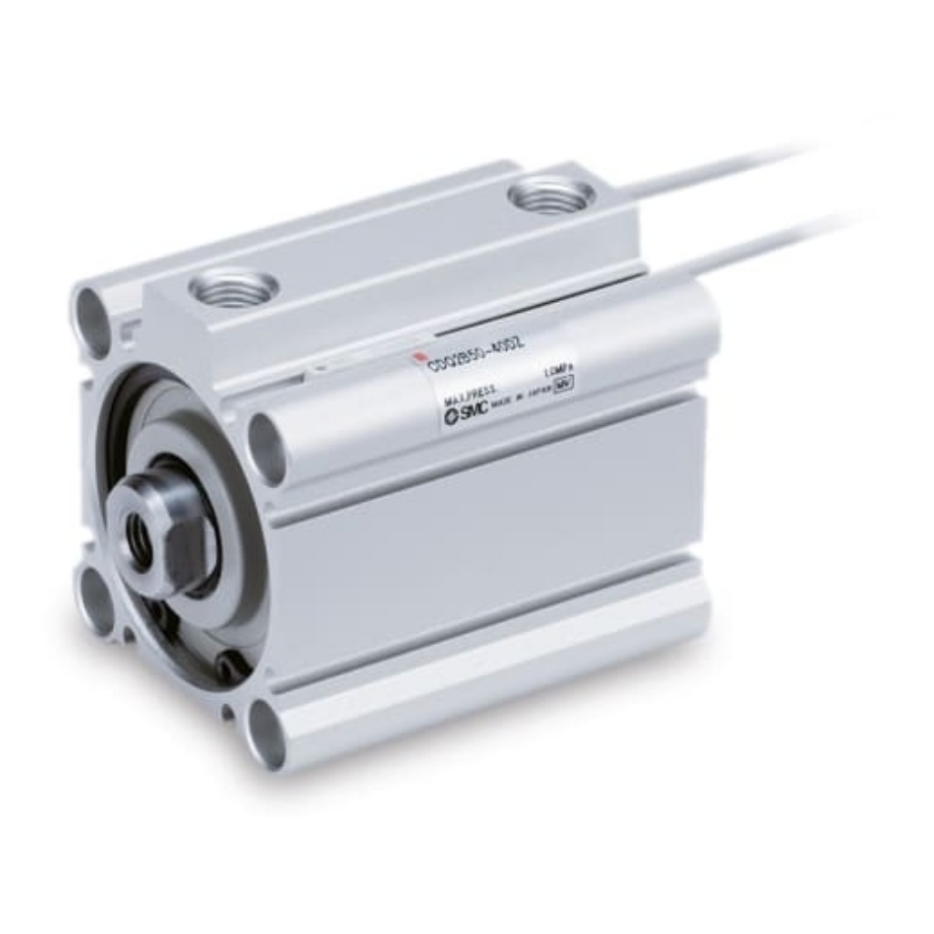 Picture of Pneumatic Compact Cylinder - 10mm Bore, 20mm Stroke, CQ2 Series, Single Acting, SMC, CQ2B20-10T