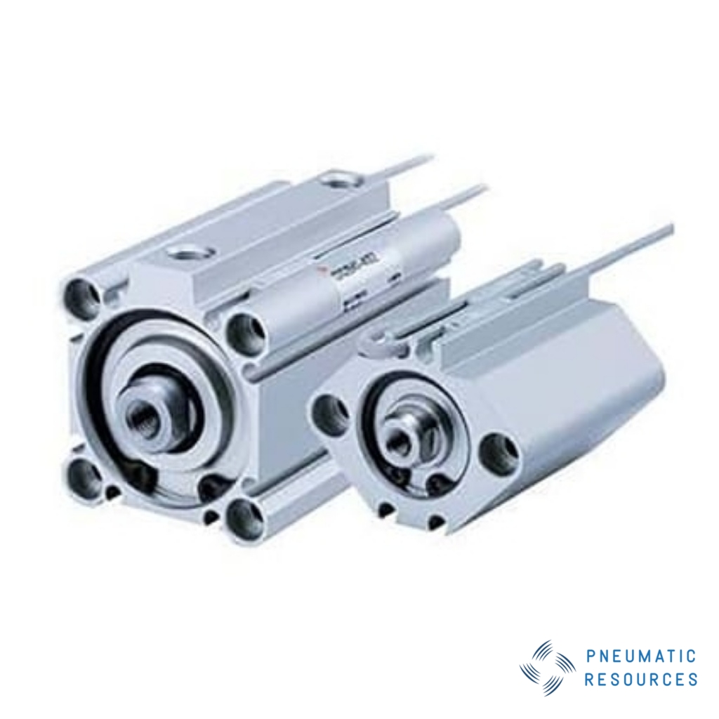Picture of Pneumatic Cylinder - 16mm Bore, 20mm Stroke, CQ2 Series, Double Acting, SMC, CQ2A16-20D