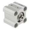 Picture of Pneumatic Compact Cylinder - 20mm Bore, 10mm Stroke, CQ2 Series, Double Acting, SMC, CQ2B20-10D