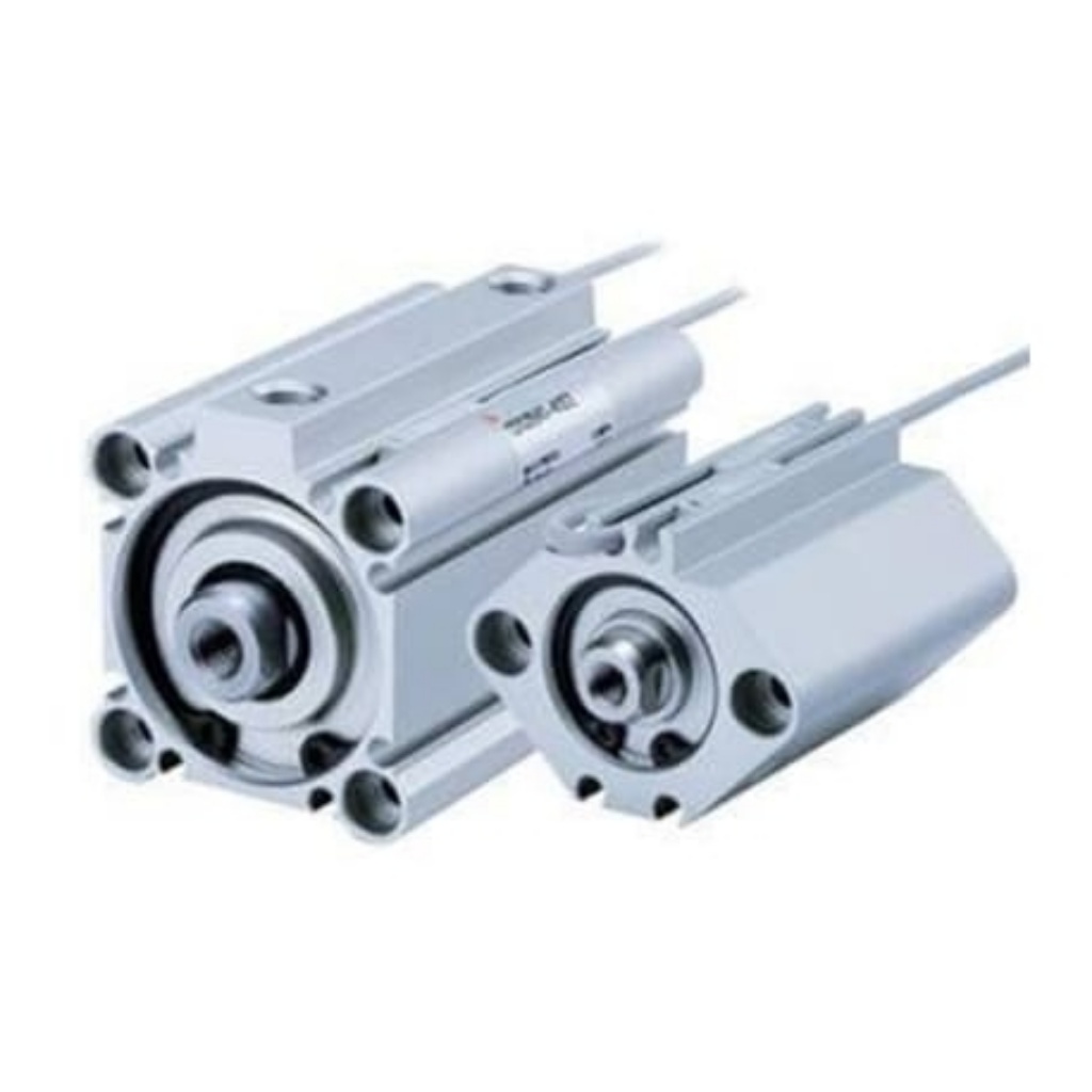 Picture of Pneumatic Compact Cylinder - 20mm Bore, 30mm Stroke, CQ2 Series, Double Acting, SMC, CQ2A20-30D
