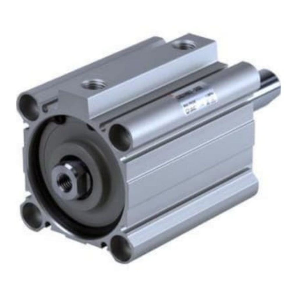 Picture of Pneumatic Compact Cylinder - 20mm Bore, 32mm Stroke, CQ2 Series, Double Acting, SMC, CDQ2WB32TF-20DZ