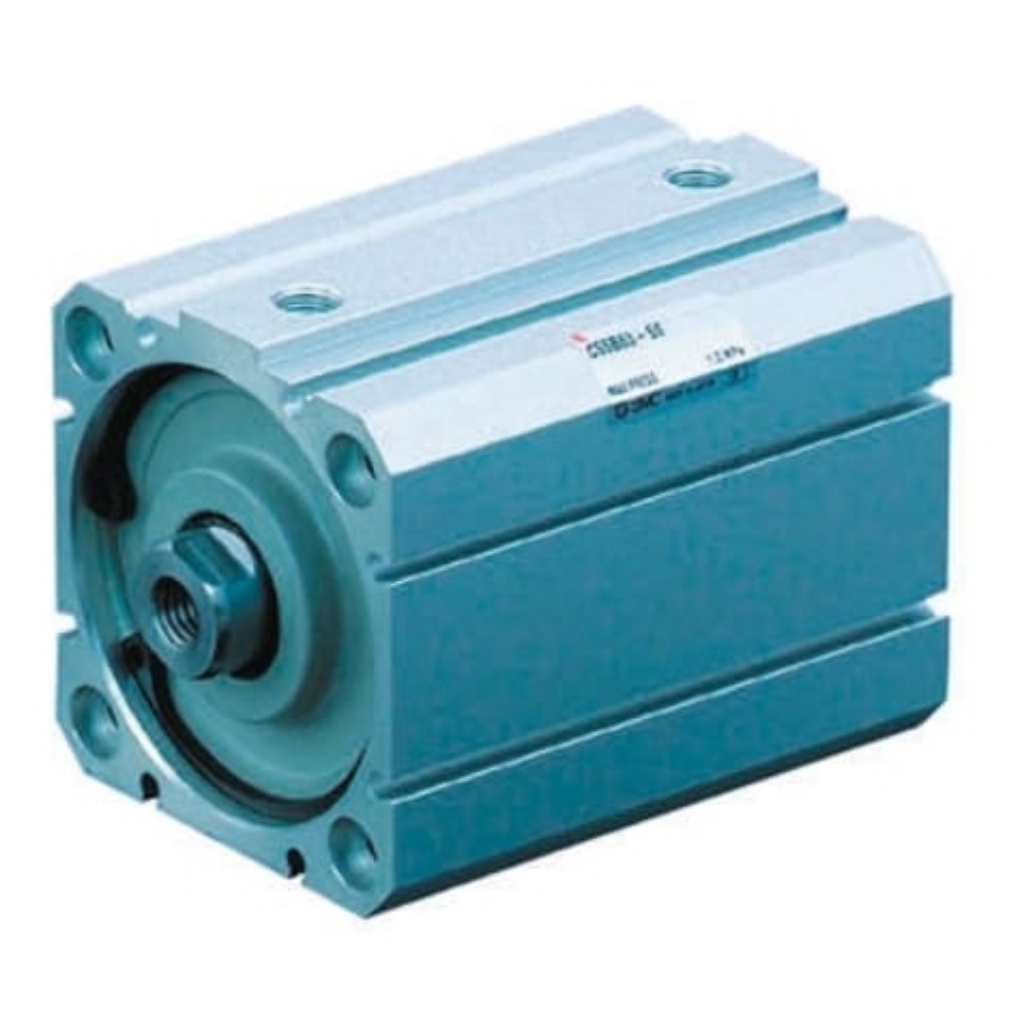 Picture of Pneumatic Compact Cylinder - 20mm Bore, 40mm Stroke, C55 Series, Double Acting, SMC, CD55B20-40