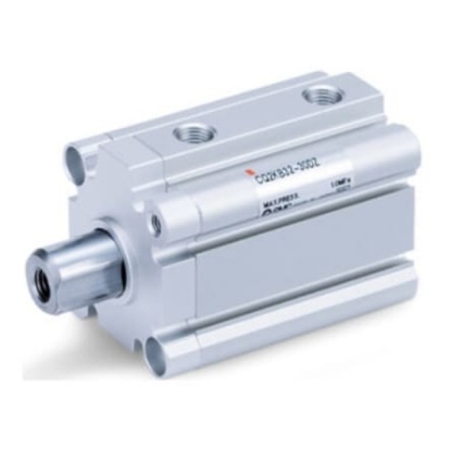 Picture of Pneumatic Compact Cylinder - 20mm Bore, 40mm Stroke, CQ2 Series, Double Acting, SMC, CQ2KB40TF-20DZ