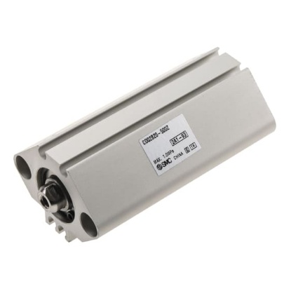 Picture of Pneumatic Compact Cylinder - 20mm Bore, 50mm Stroke, CQ2 Series, Double Acting, SMC, CDQ2B20-50DZ