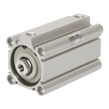 Picture of Pneumatic Compact Cylinder - 25mm Bore, 15mm Stroke, CQ2 Series, Double Acting, SMC, CDQ2B25-15DCZ