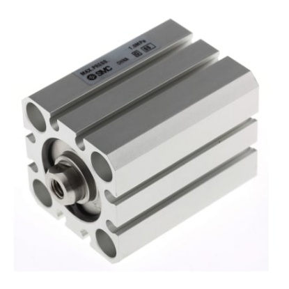 Picture of Pneumatic Compact Cylinder - 25mm Bore, 20mm Stroke, CQS Series, Double Acting, SMC, CDQSB25-20D