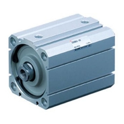 Picture of Pneumatic Compact Cylinder - 32mm Bore, 15mm Stroke, C55 Series, Double Acting, SMC, CD55B32-15