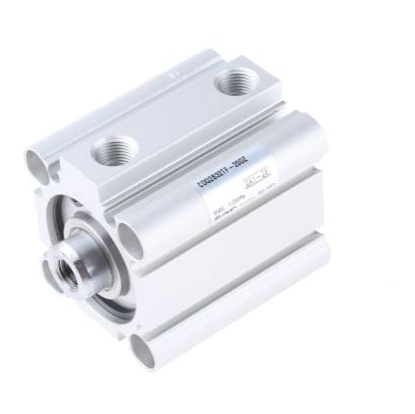 Picture of Pneumatic Compact Cylinder - 32mm Bore, 20mm Stroke, CQ2 Series, Double Acting, SMC, CDQ2B32TF-20DZ